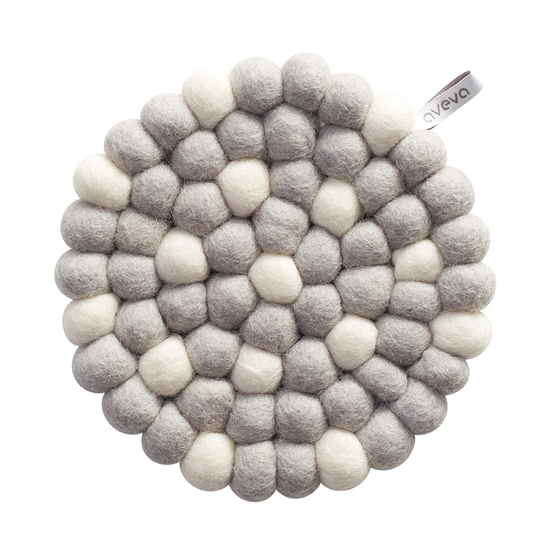 AVEVA - Trivet Round | Pfannenntersetzer aus Wolle