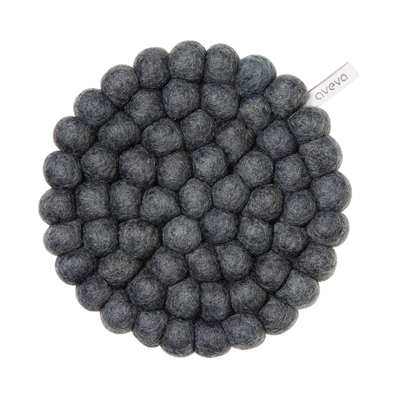 AVEVA - Trivet Round | Pfannenntersetzer aus Wolle