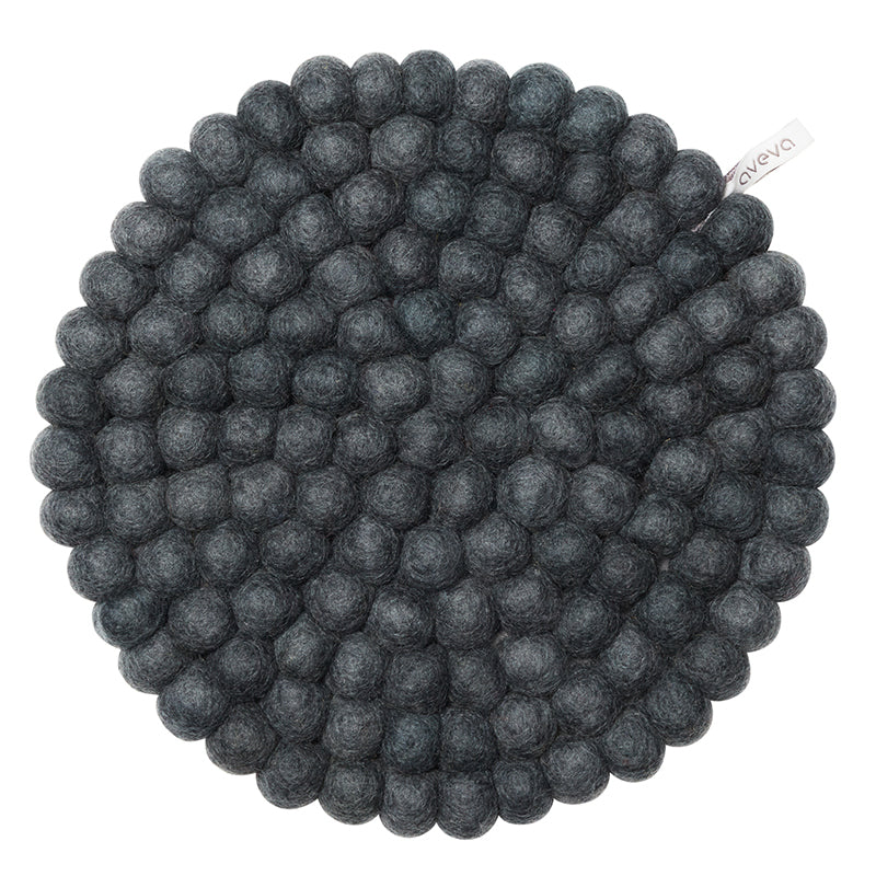AVEVA - Trivet round Large | wool pan trivet