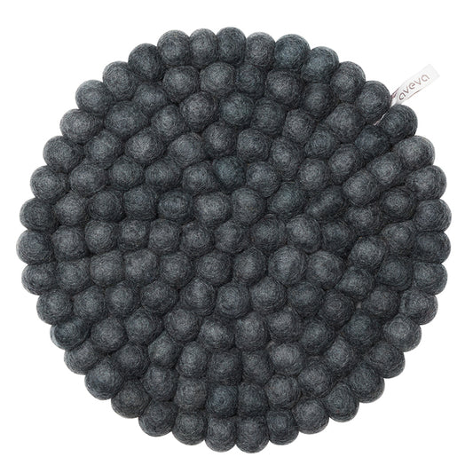 AVEVA - Trivet round Large | wool pan trivet