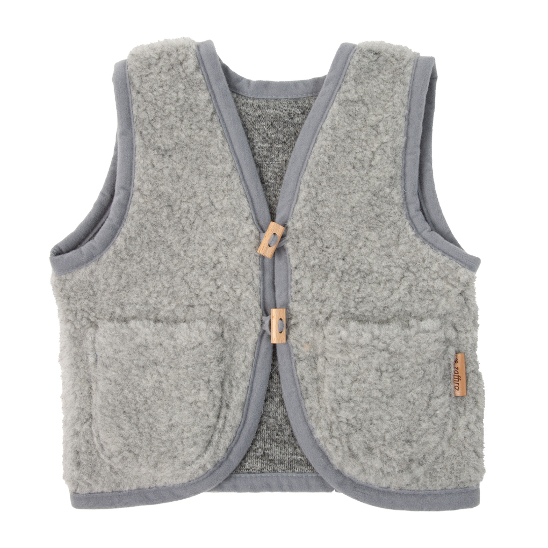 Zaffiro - Baby vest | wollen kinderbodywarmer