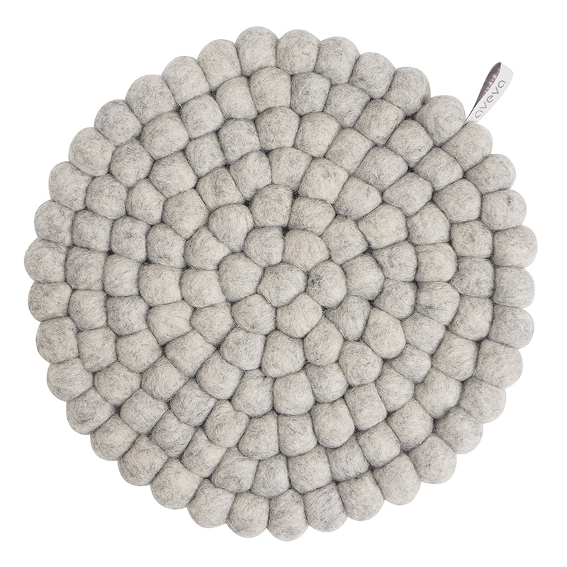 AVEVA - Trivet round Large | wool pan trivet