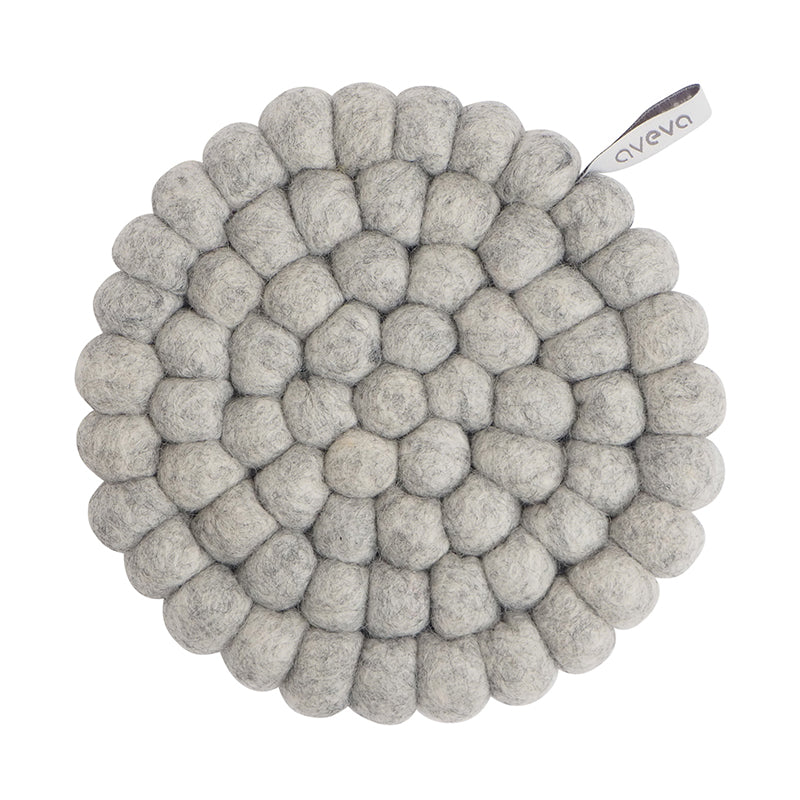 AVEVA - Trivet Round | Pfannenntersetzer aus Wolle