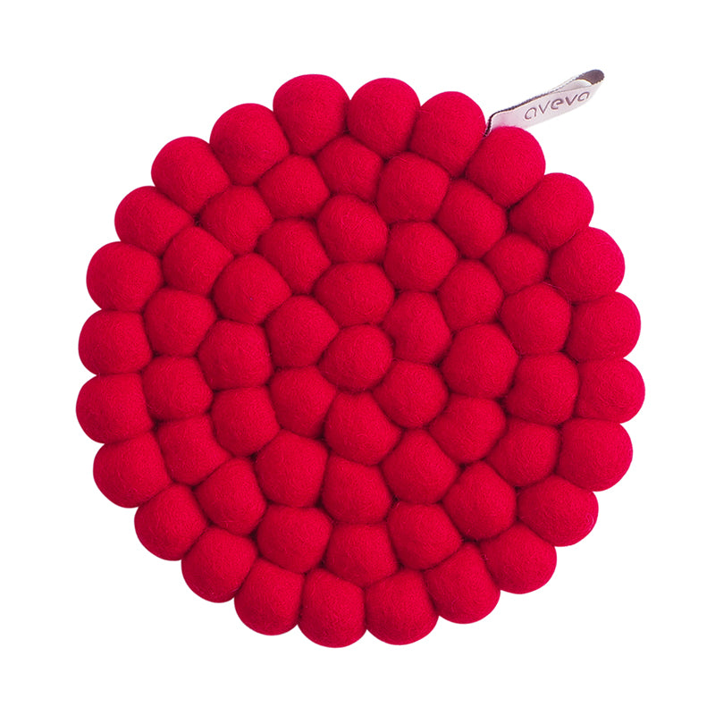 AVEVA - Trivet Round | Pfannenntersetzer aus Wolle
