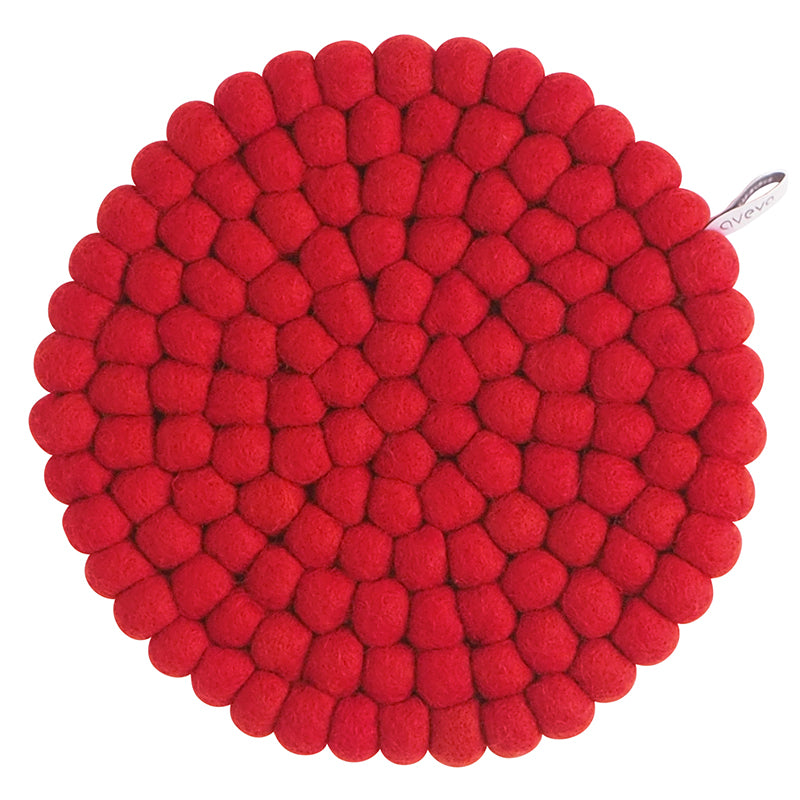 AVEVA - Trivet round Large | wool pan trivet