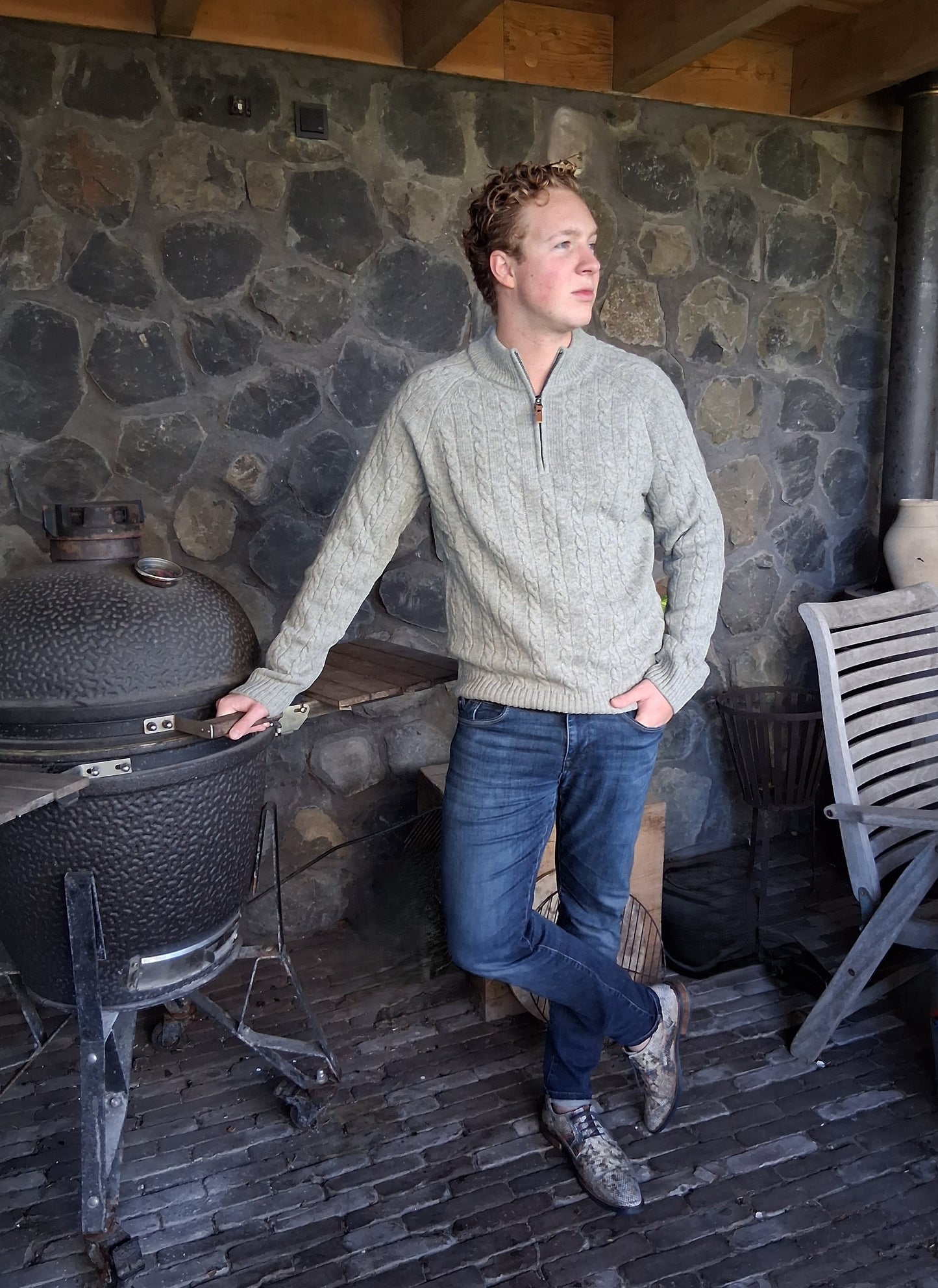Emerald Style - M Glengarriff HZ | men's lambswool sweater
