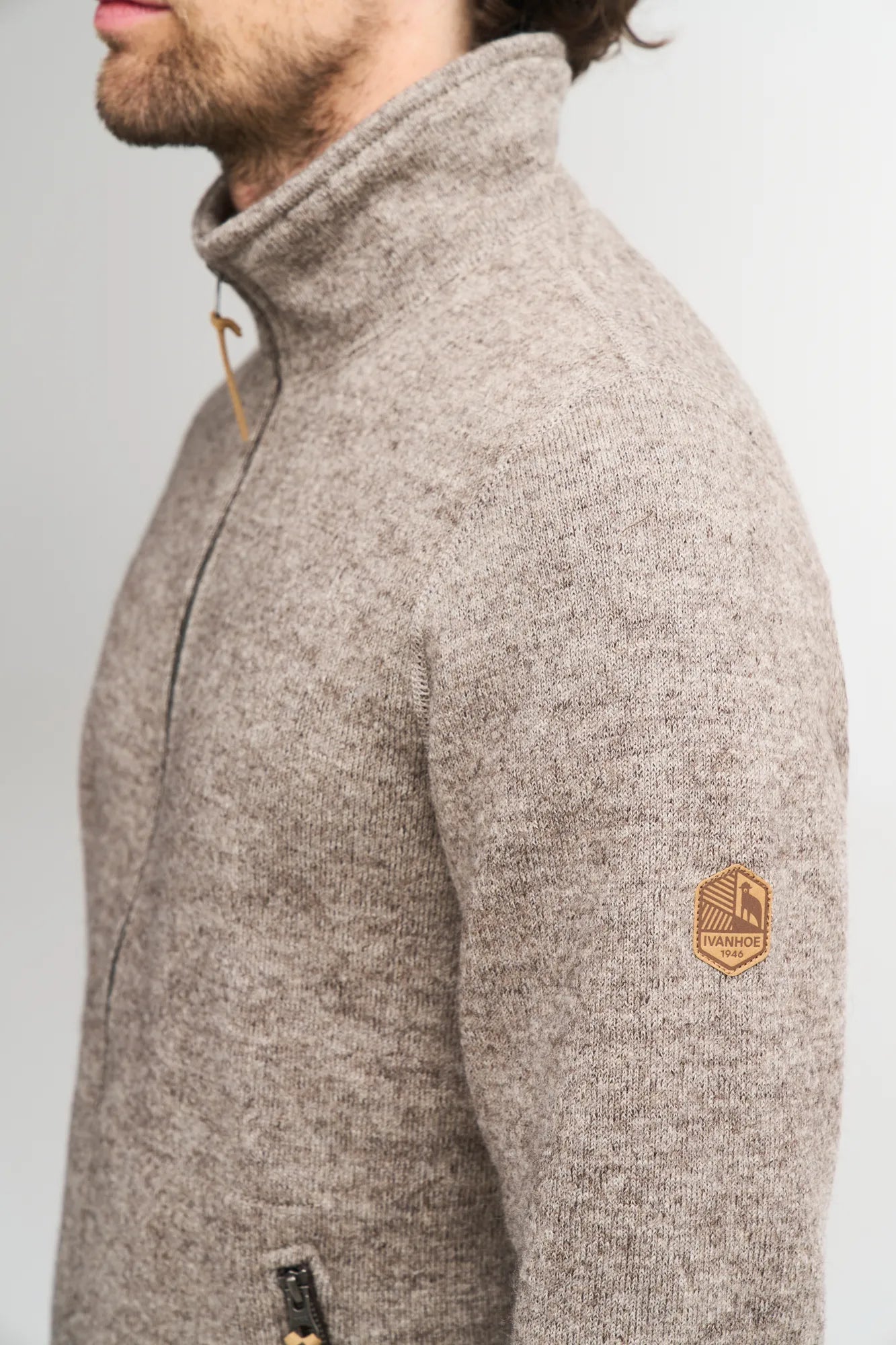 Ivanhoe Knitted in Sweden - NLS Sap | wollen herenvest
