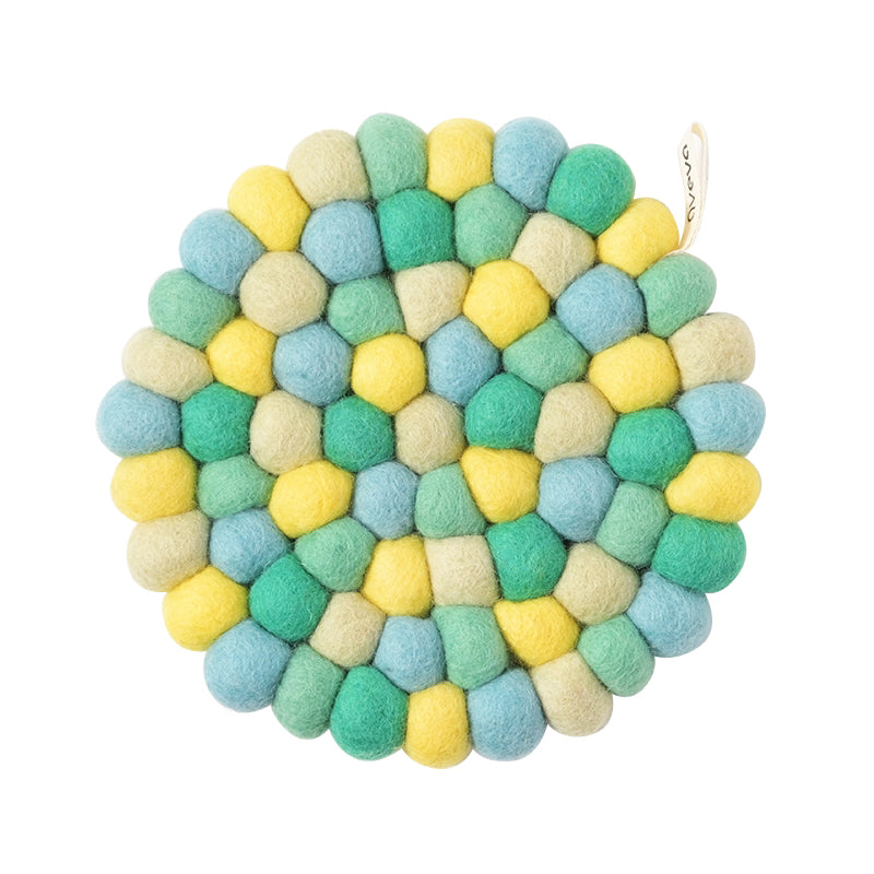AVEVA - Trivet Round | Pfannenntersetzer aus Wolle