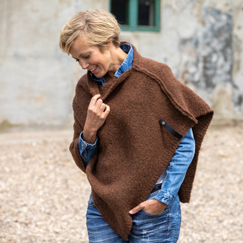 De Reuver - Maud | Poncho aus Wolle