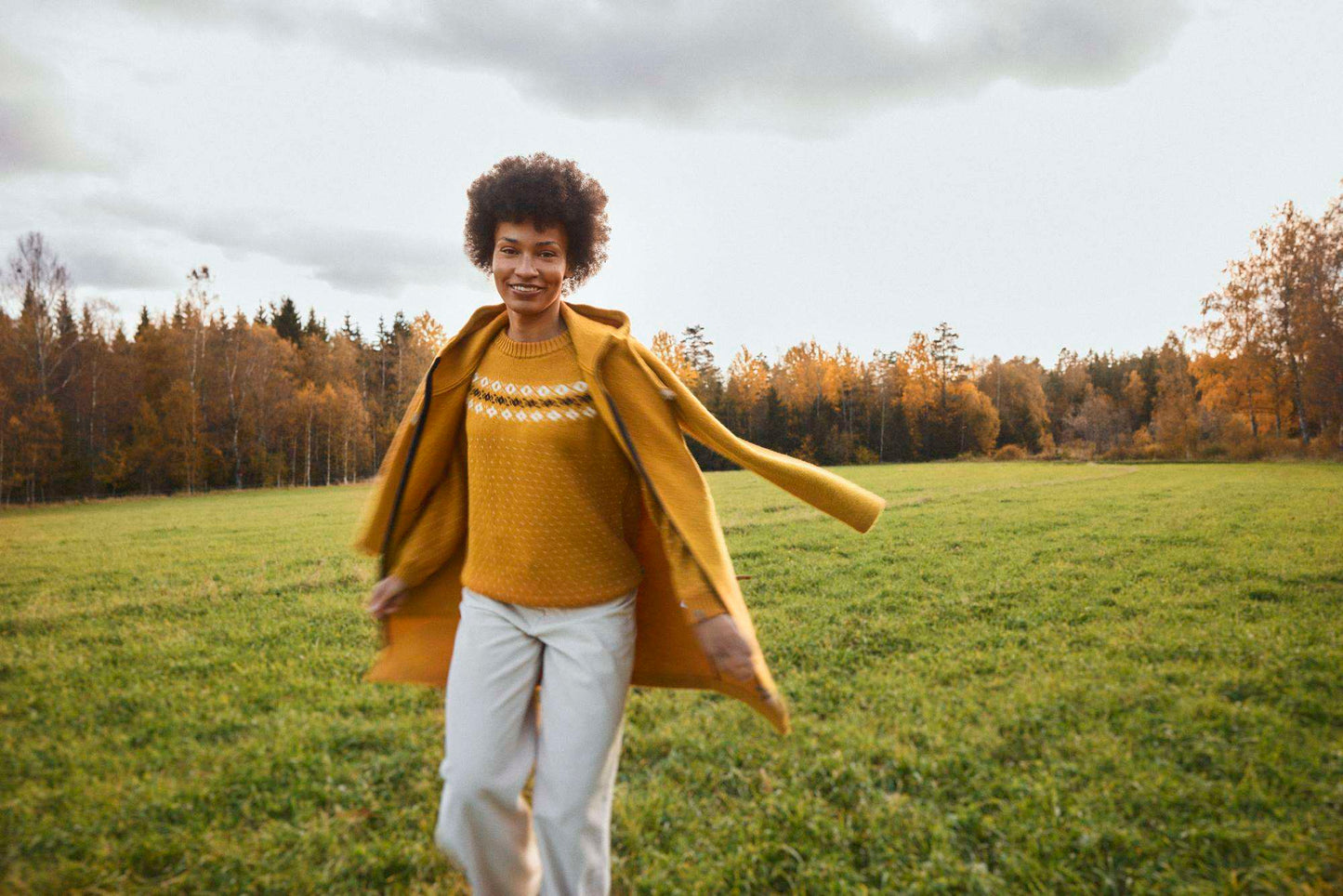 Ivanhoe - Madbäcken coat | 100% wool jacket made of boiled wool