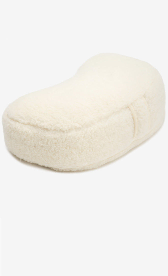 Flokati - Meditation Cushion Moon | merino wool yoga cushion