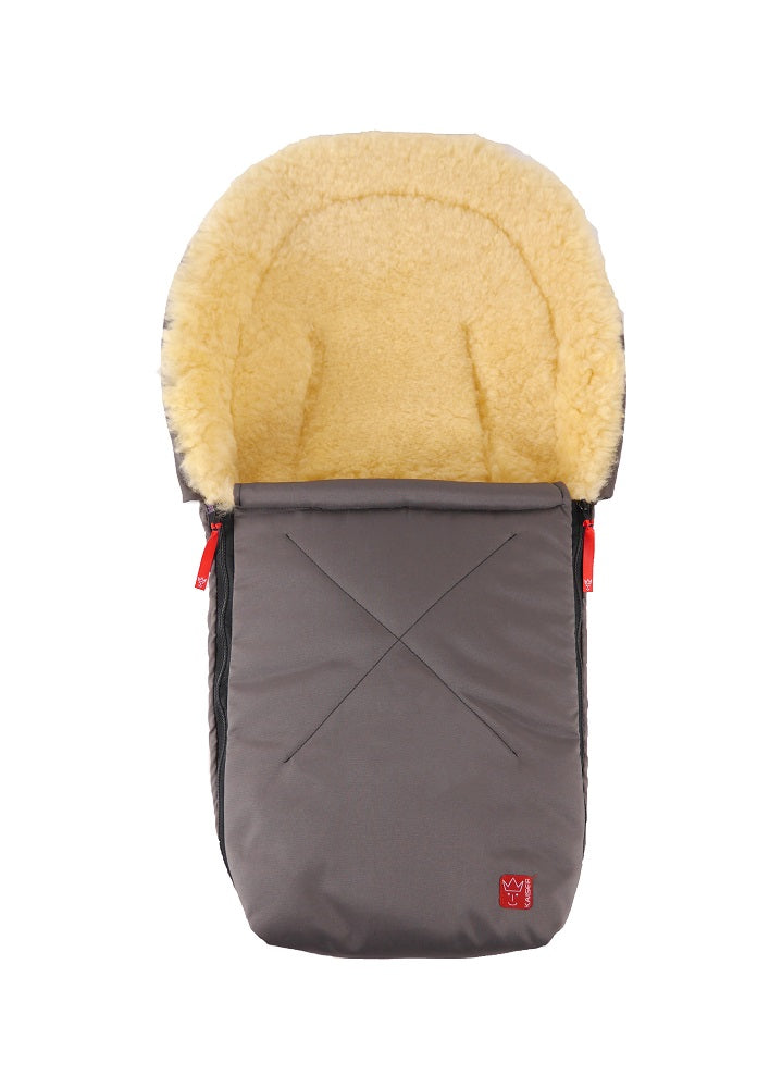 Kaiser-Emma | Babyschlafsack aus medizinisch gegerbtem Lammfell
