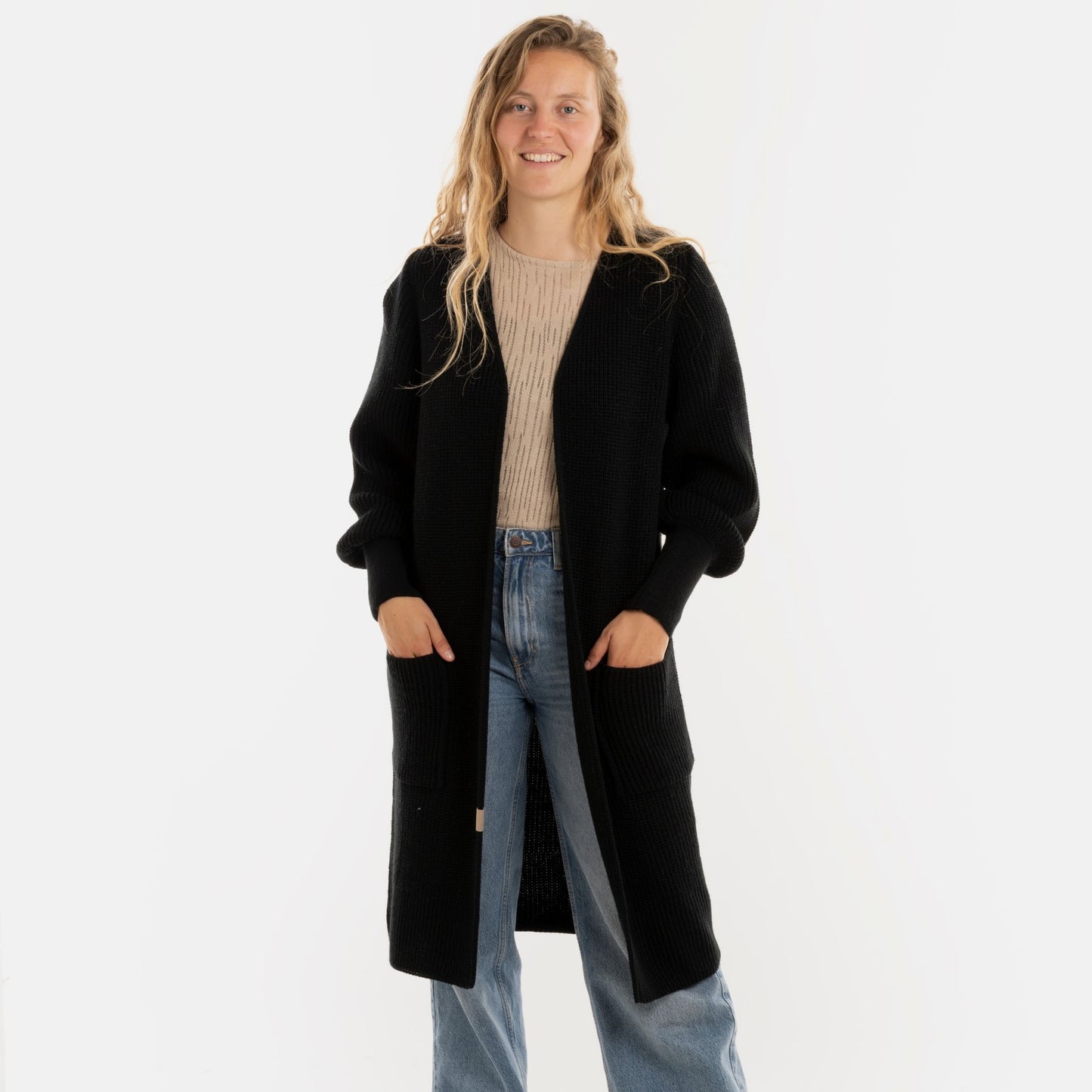 Knit Factory - Patty | long knitted women's cardigan