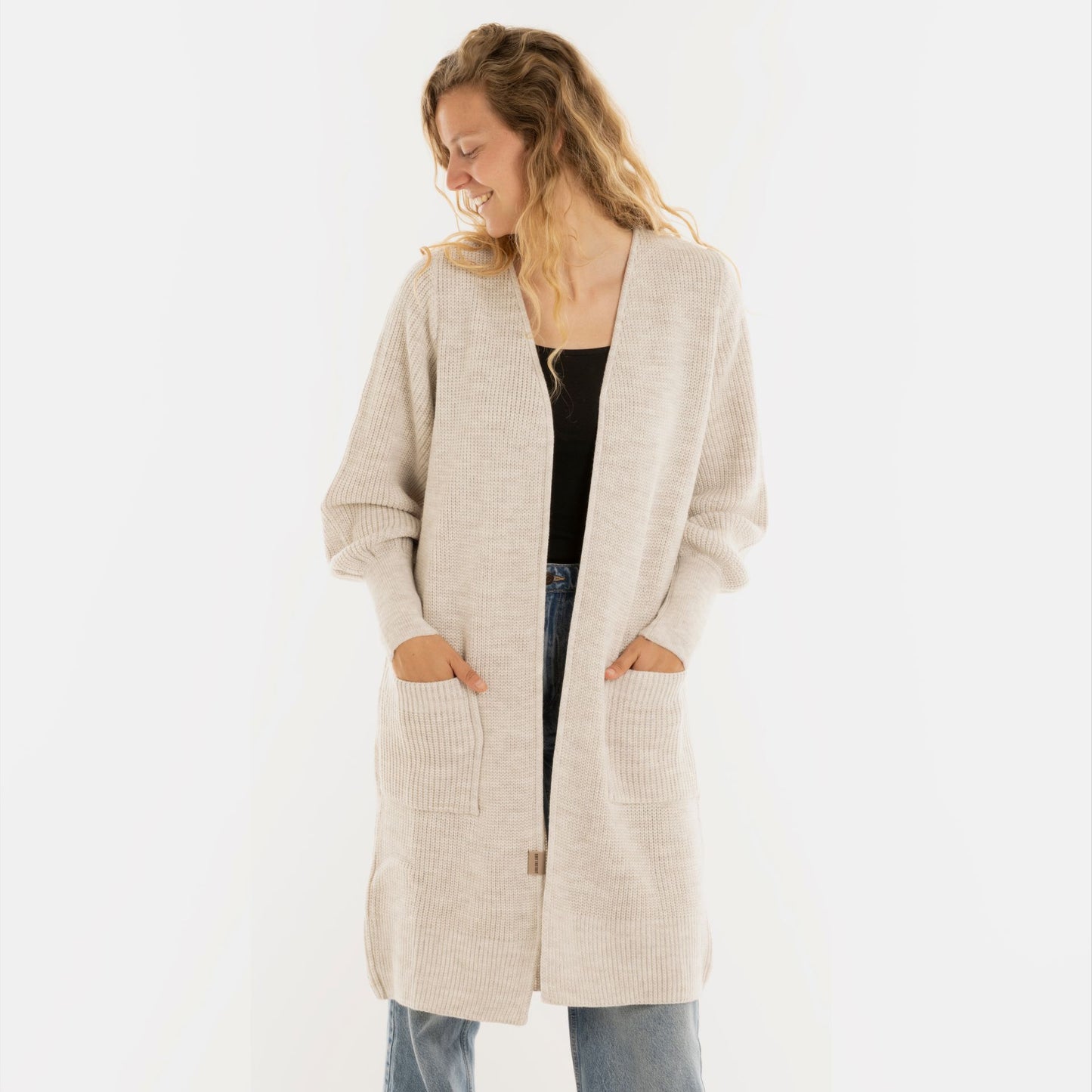 Knit Factory - Patty | long knitted women's cardigan