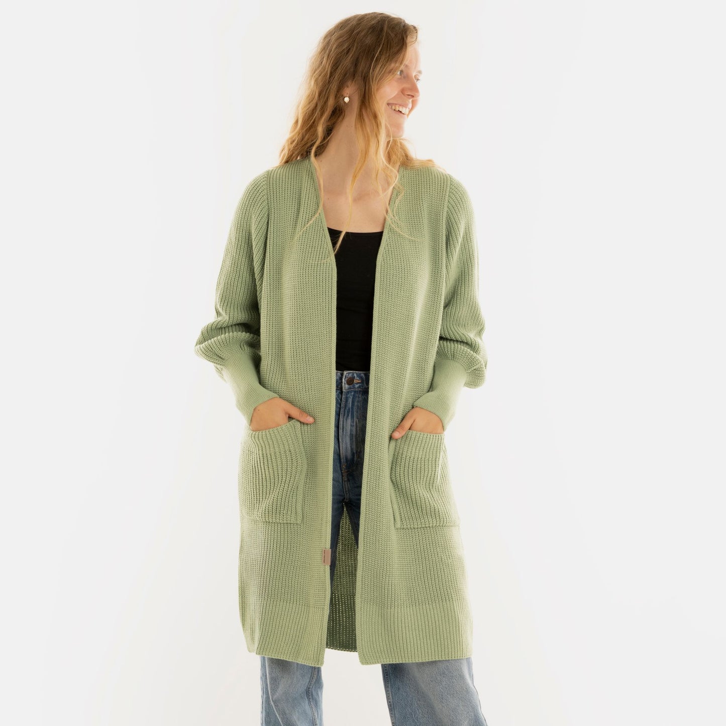 Knit Factory - Patty | long knitted women's cardigan