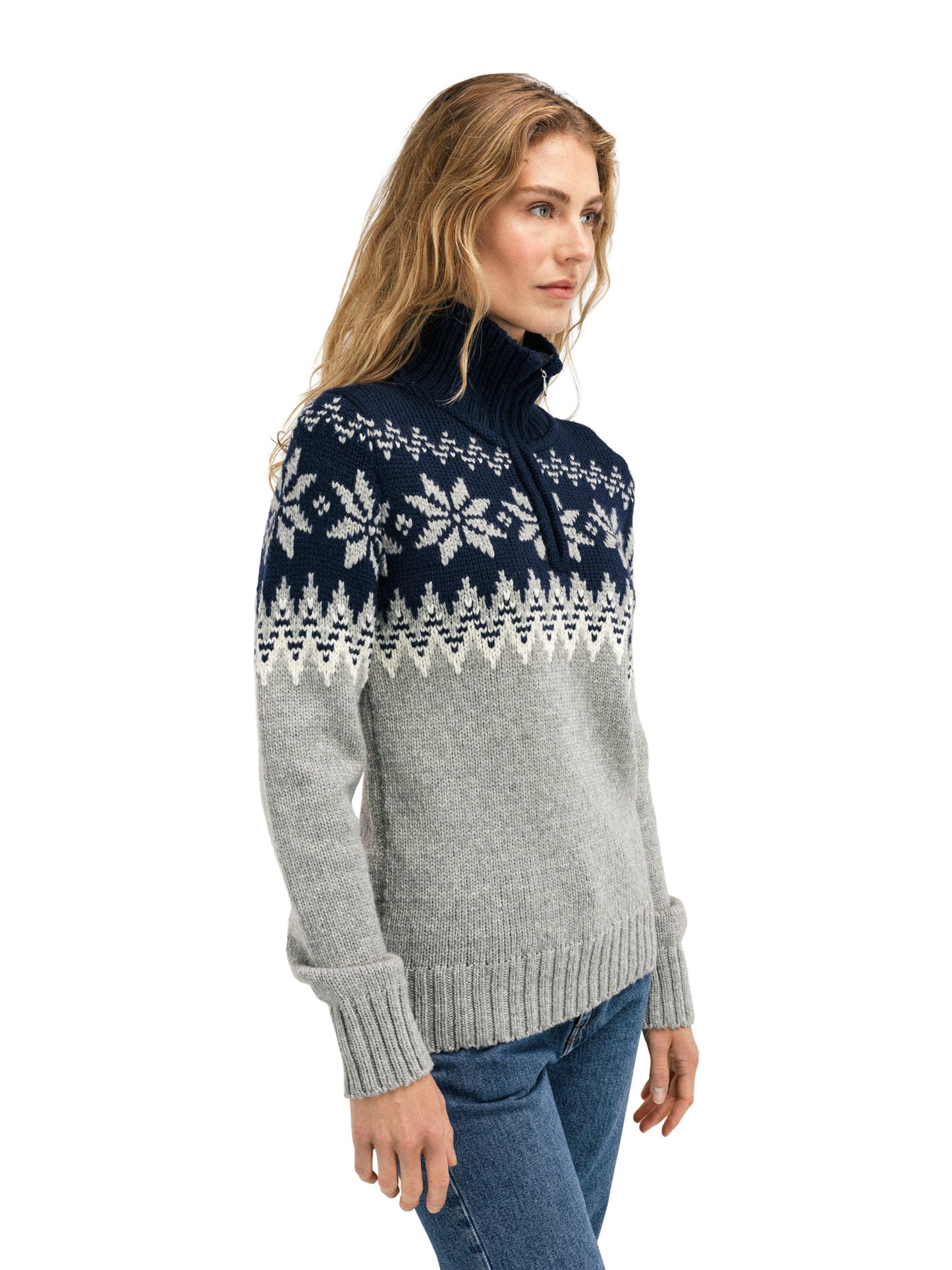 Dale of Norway - Myking sweater | women's wool sweater with zipper