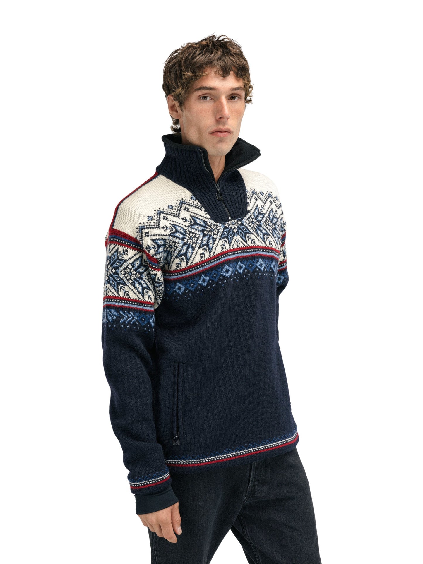 Dale of Norway - M Vail Windproof Pullover | Wollpullover mit Futter