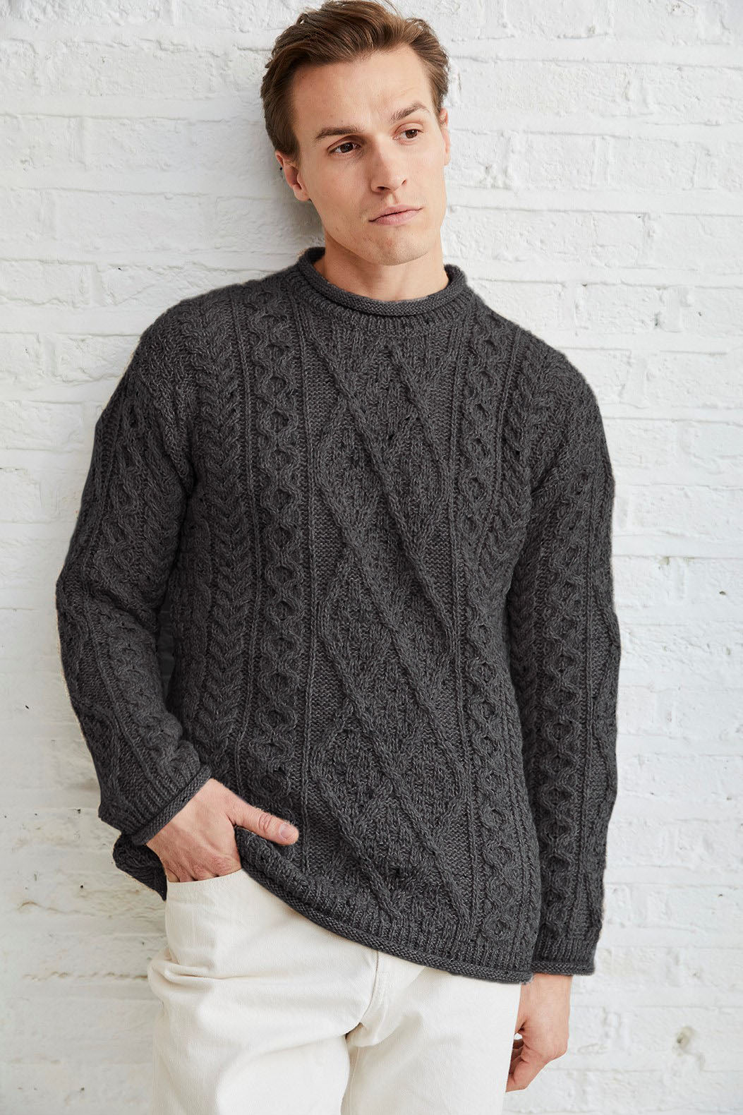 Aran Woolen Mills - B169 | wool sweater (unisex)