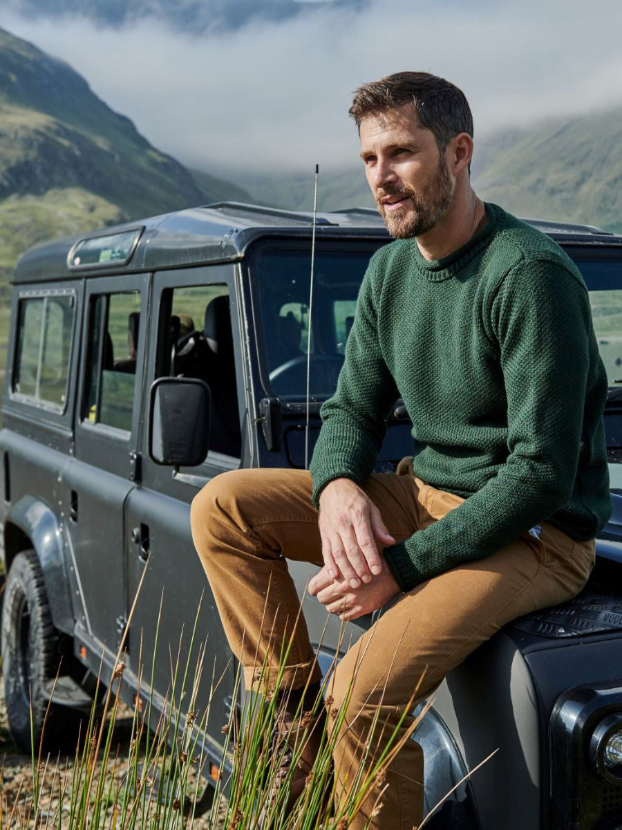 Aran Woollen Mills - B782 | wool men's sweater