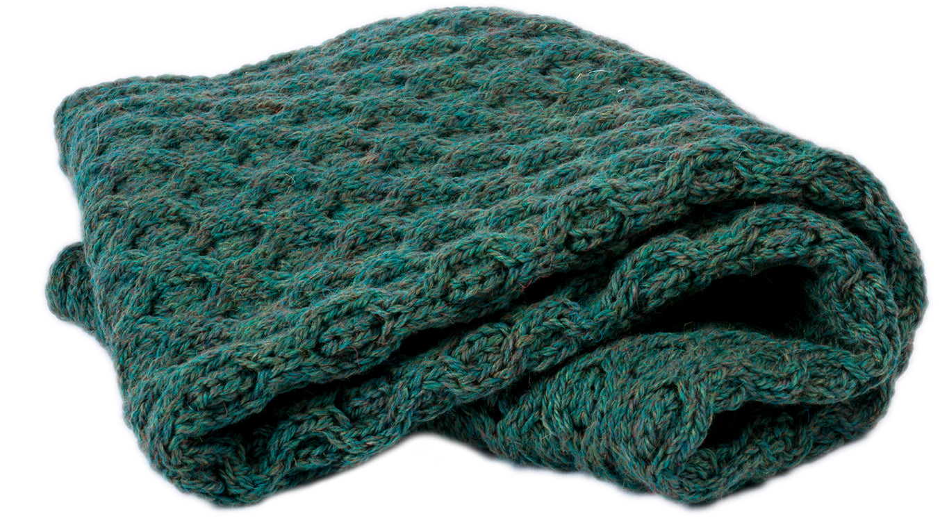 Aran Woollen Mills - B873 | Schlauchschal aus Merinowolle