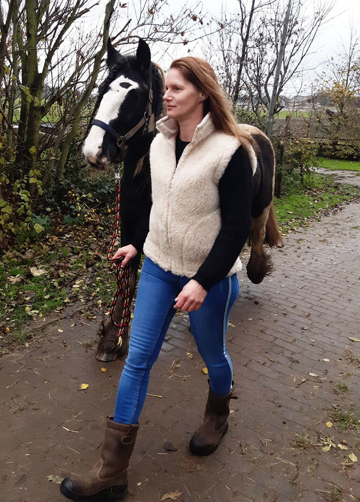 Yoko Wool - Nordic Walker Vest | Körperwärmer aus weicher Wolle