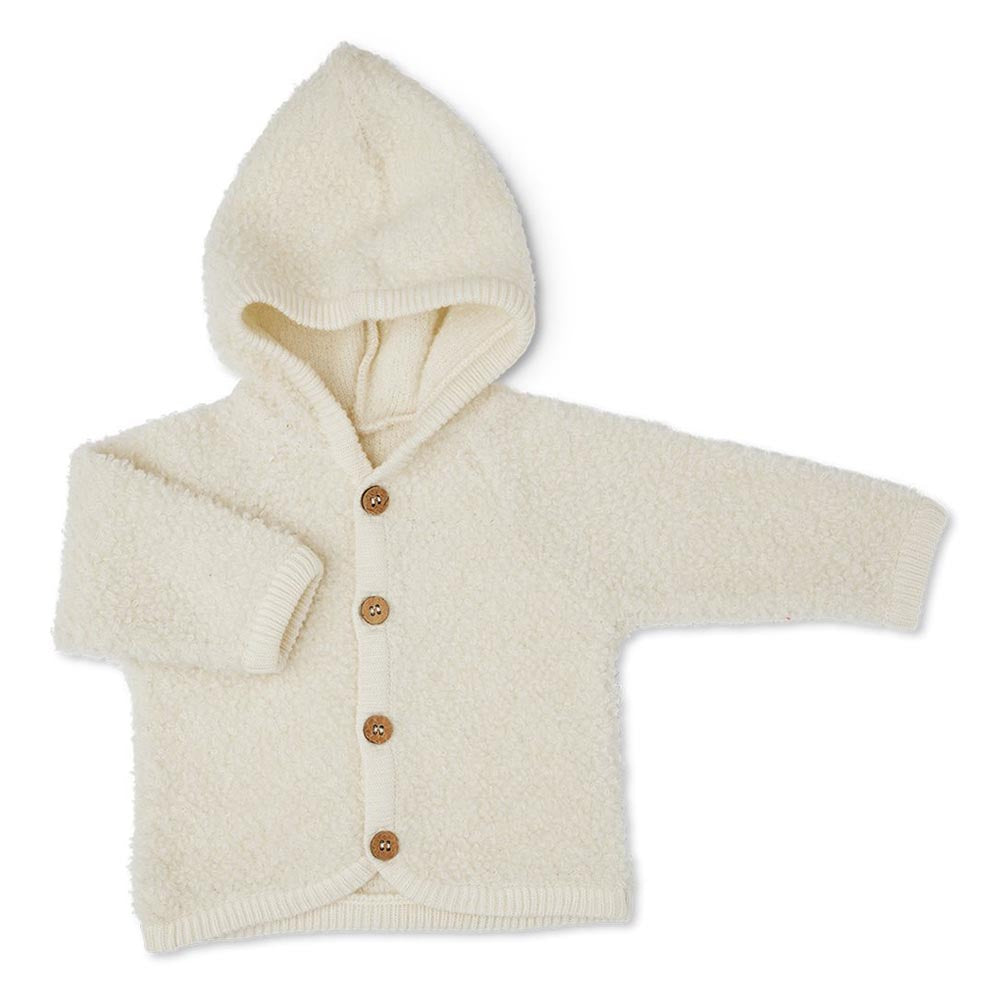 Smallstuff - Cardigan hoodie | woolen baby cardigan
