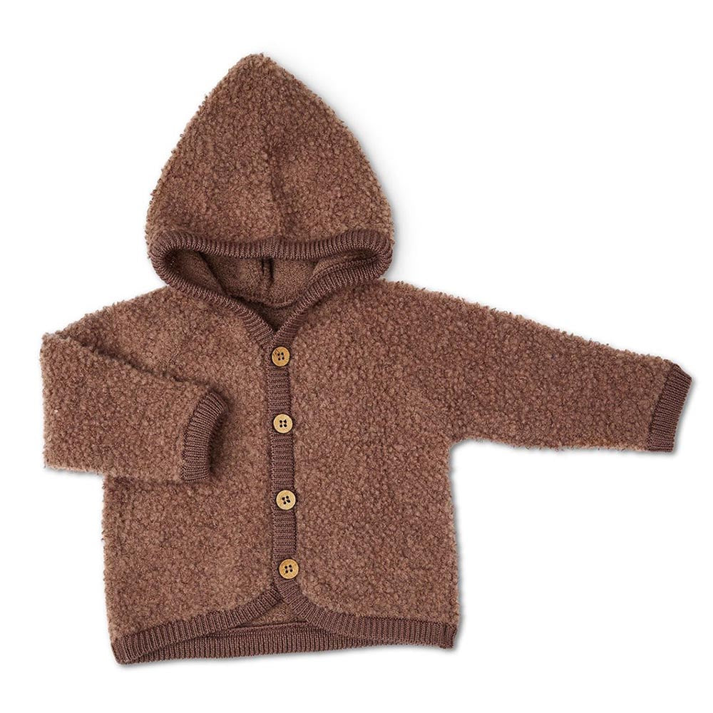 Smallstuff - Cardigan hoodie | woolen baby cardigan