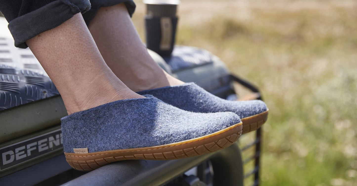 Glerups | Schuh mit Gummisohle – Denim