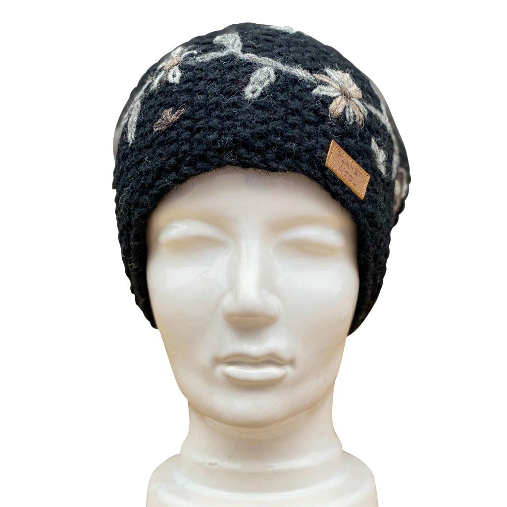 Planet Wool - Short flower hat | wool hat