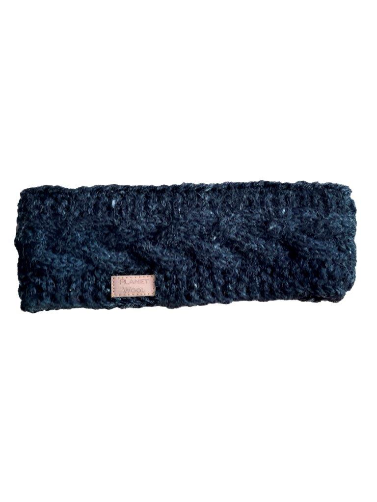 Planet wool - headband with cable | wool headband