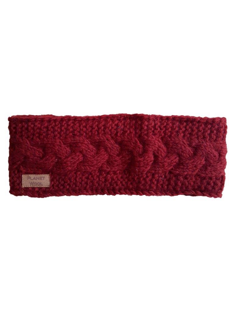 Planet wool - headband with cable | wool headband