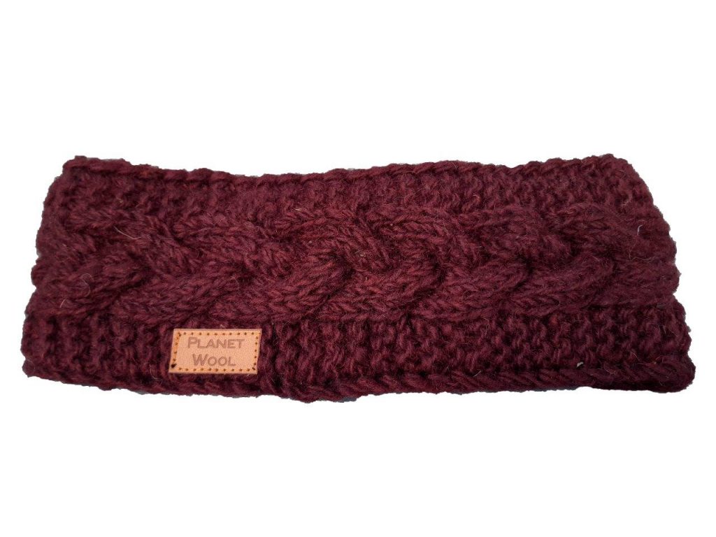 Planet wool - headband with cable | wool headband