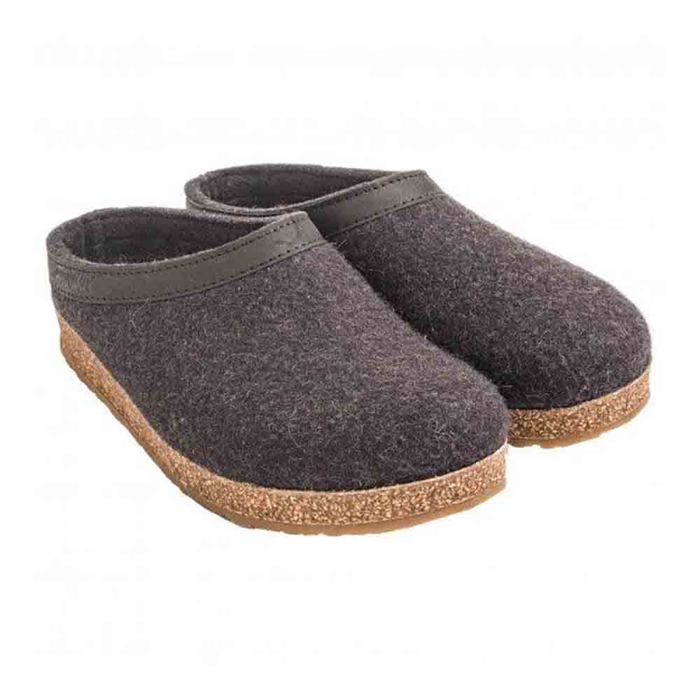 Haflinger - Grizzly Torben | Slip-on slipper with cork sole
