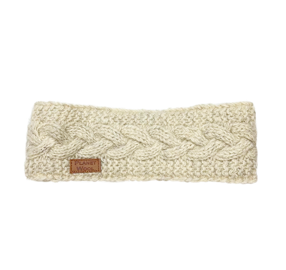 Planet wool - headband with cable | wool headband