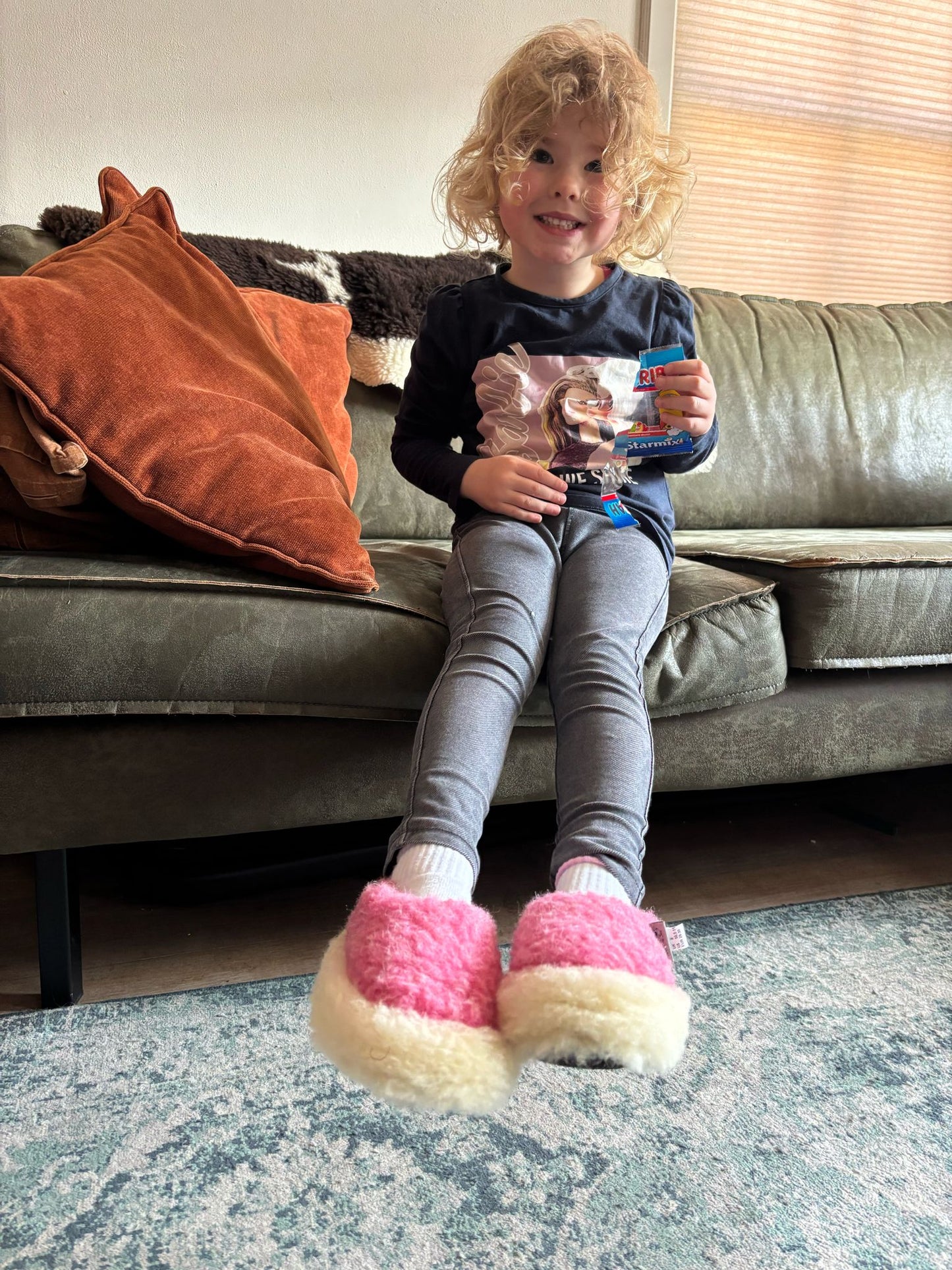 Yoko Wool - Kids Siberian slipper | children's slipper made of sheep wool