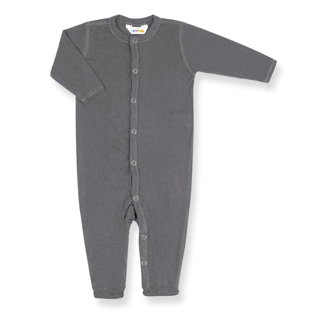 Joha – Jumpsuit mit Knopfverschluss | Wollspielanzug