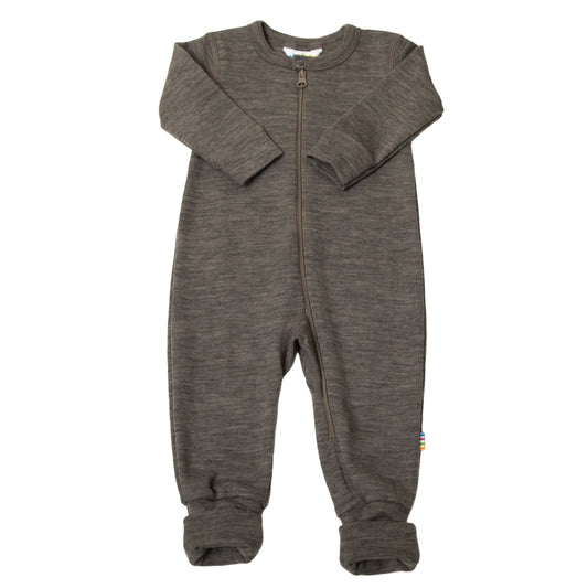 Joha - Jumpsuit with zipper | playsuit made of merino wool