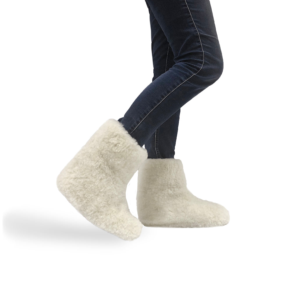 Yoko Wool | slipper boot made of sheep's wool