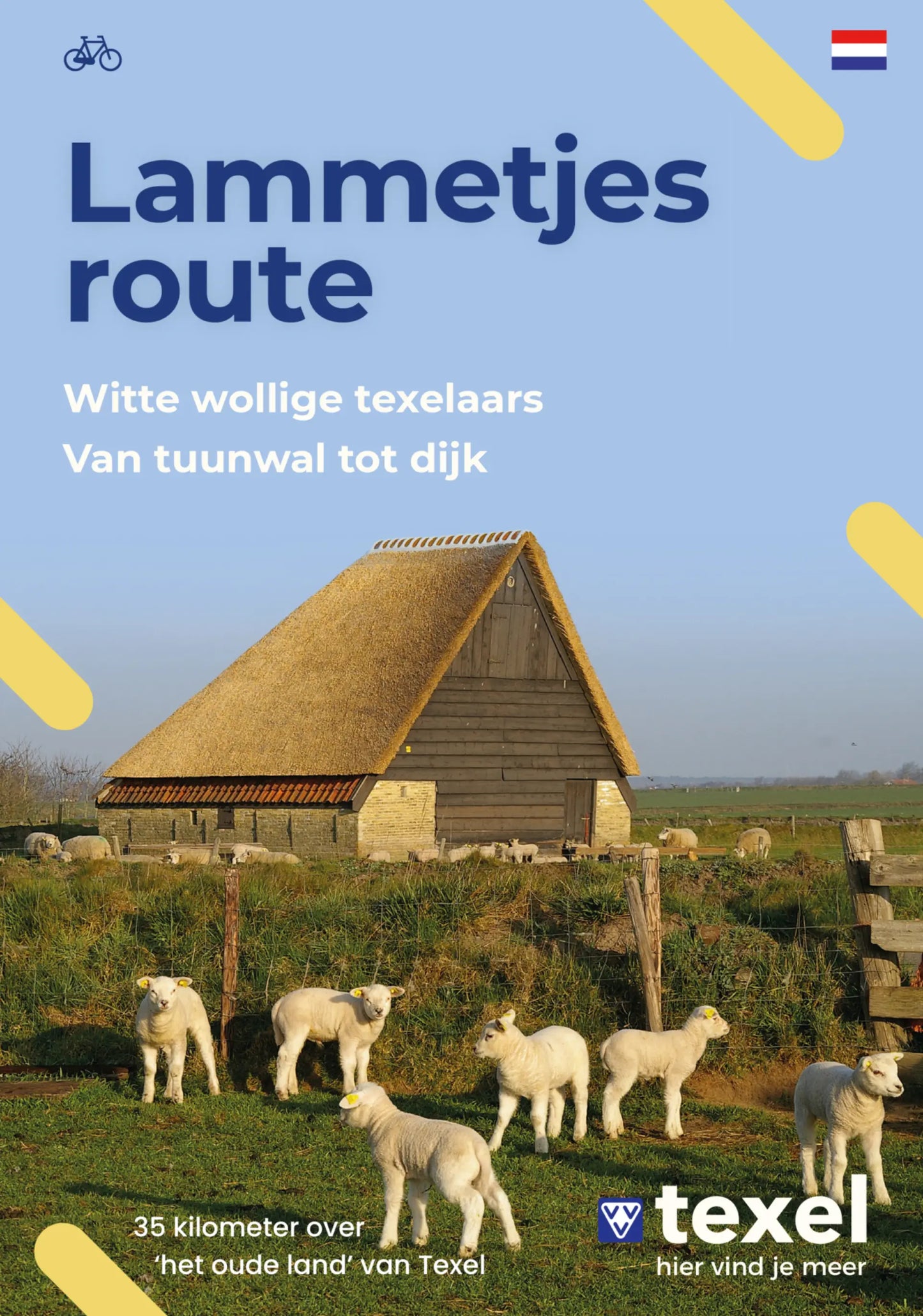 VVV Texel - Lämmerroute - jetzt gratis beim Kauf einer Fahrradsattelunterlage!