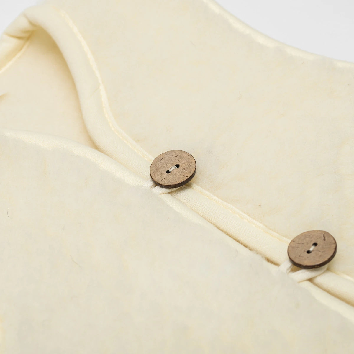 Flokati - Panda vest | children's bodywarmer made of merino wool