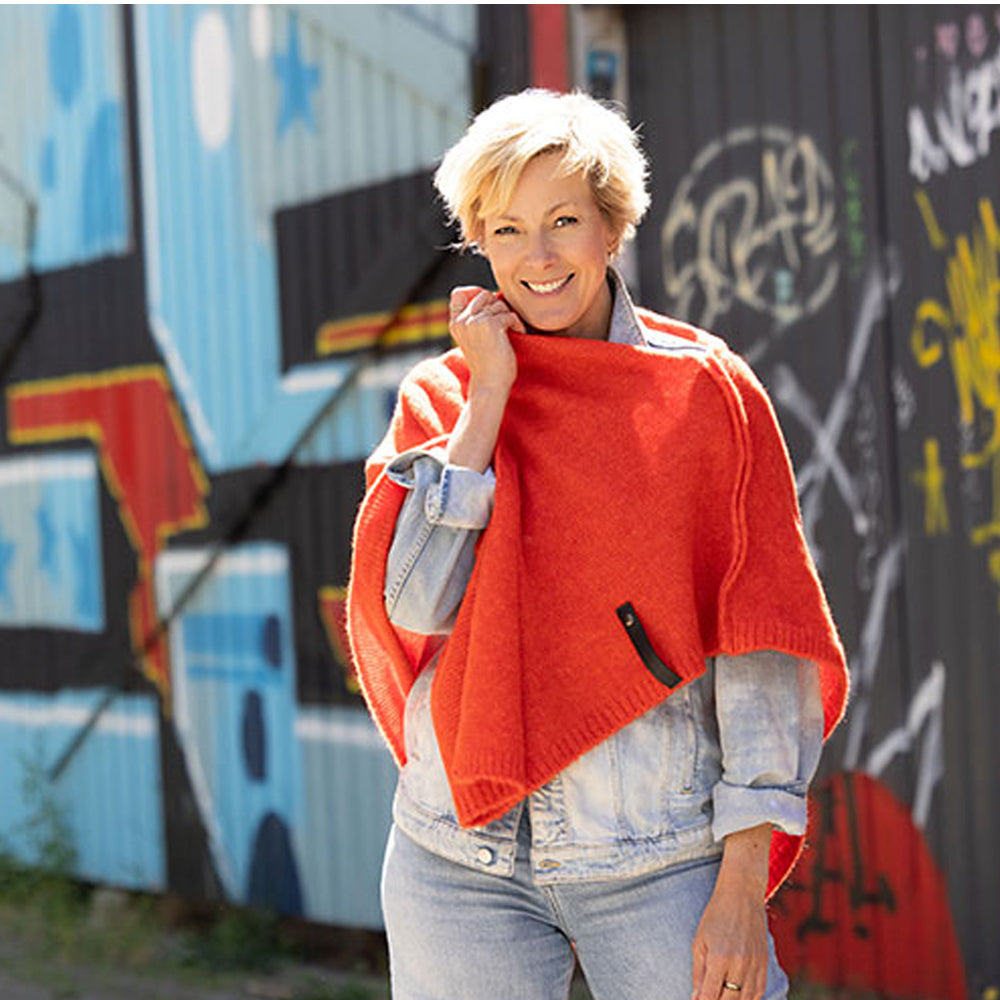 De Reuver - Maud | wool poncho