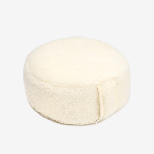 Flokati - Meditation cushion Luka | yoga cushion made of merino wool