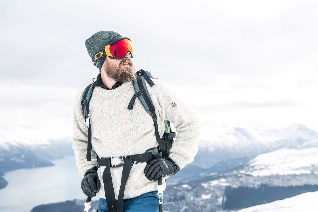 Devold - Nansen | Norwegian wool sweater with round neck