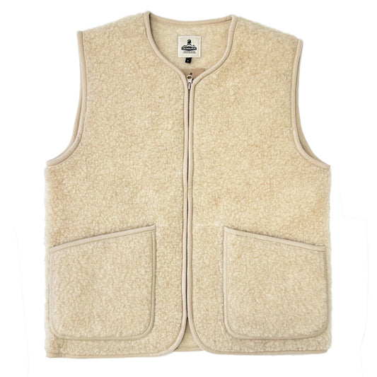 Yoko Wool - Pepitko vest | bodywarmer made of soft wool