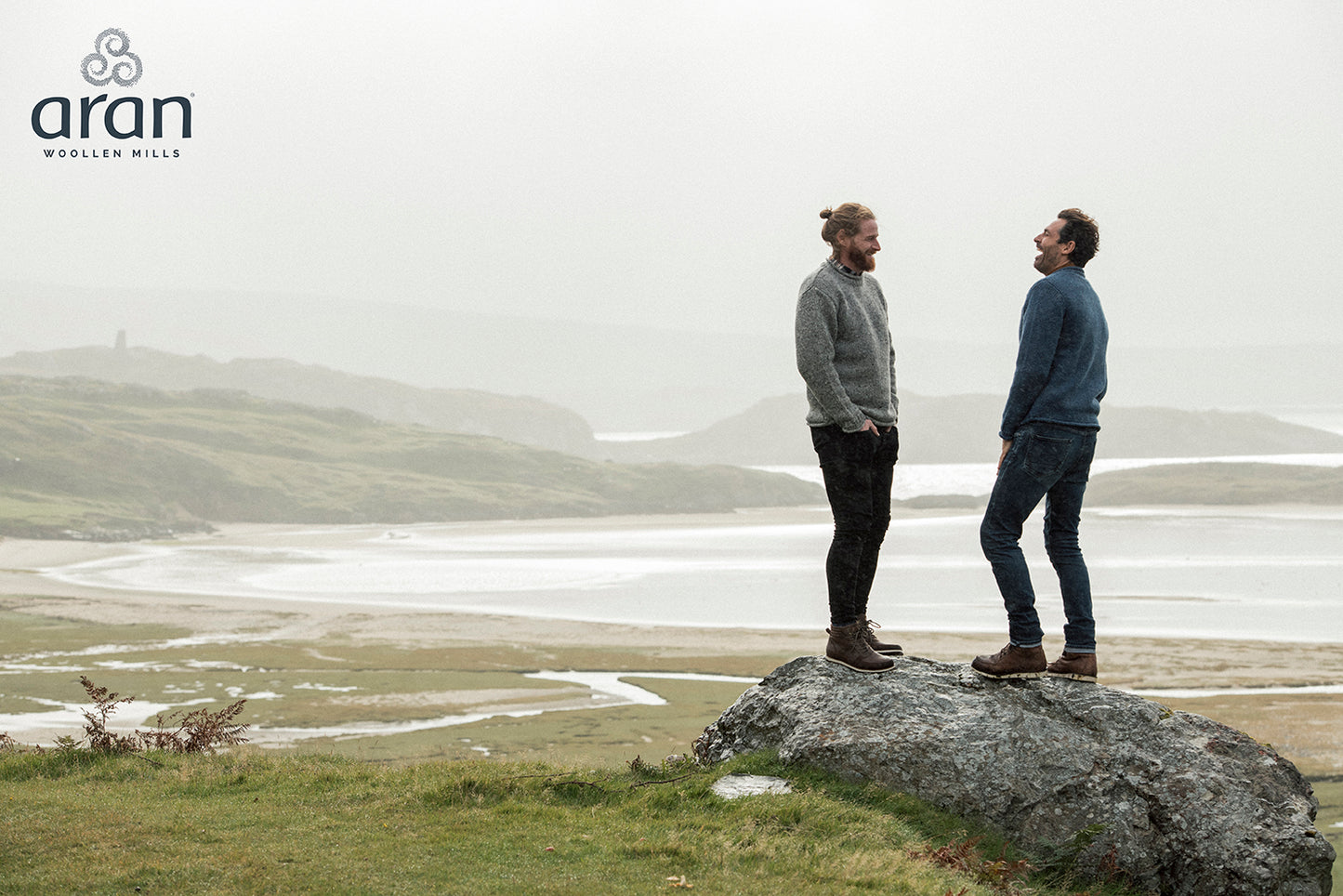 Aran Woollen Mills - R193 | woolen men's sweater