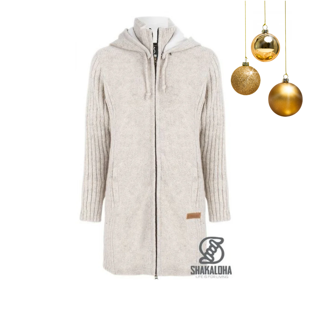 Shakaloha - Supermodel Ziphood | women's wool cardigan