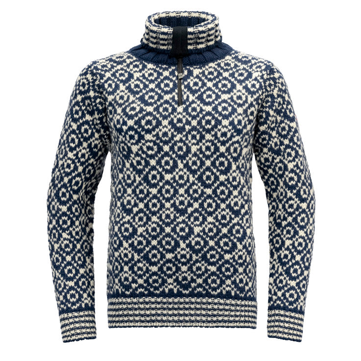 Devold - Svalbard | Skipper-Pullover aus Wolle mit Reißverschluss