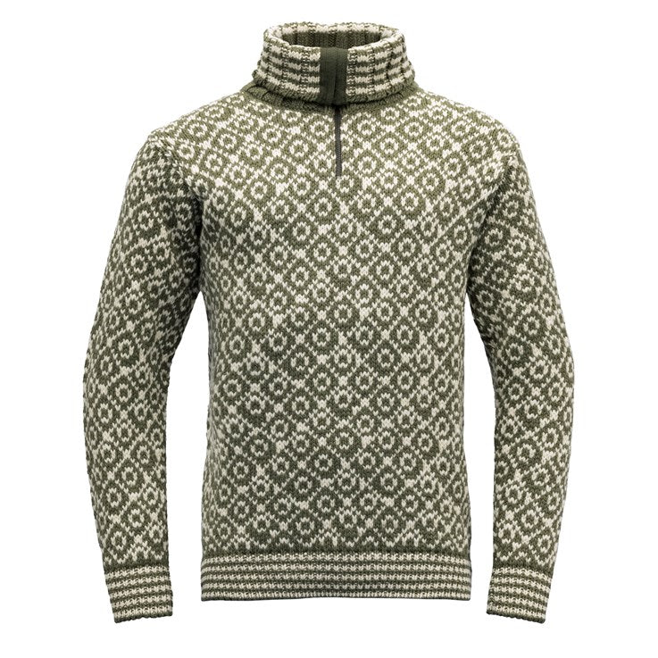 Devold - Svalbard | Skipper-Pullover aus Wolle mit Reißverschluss