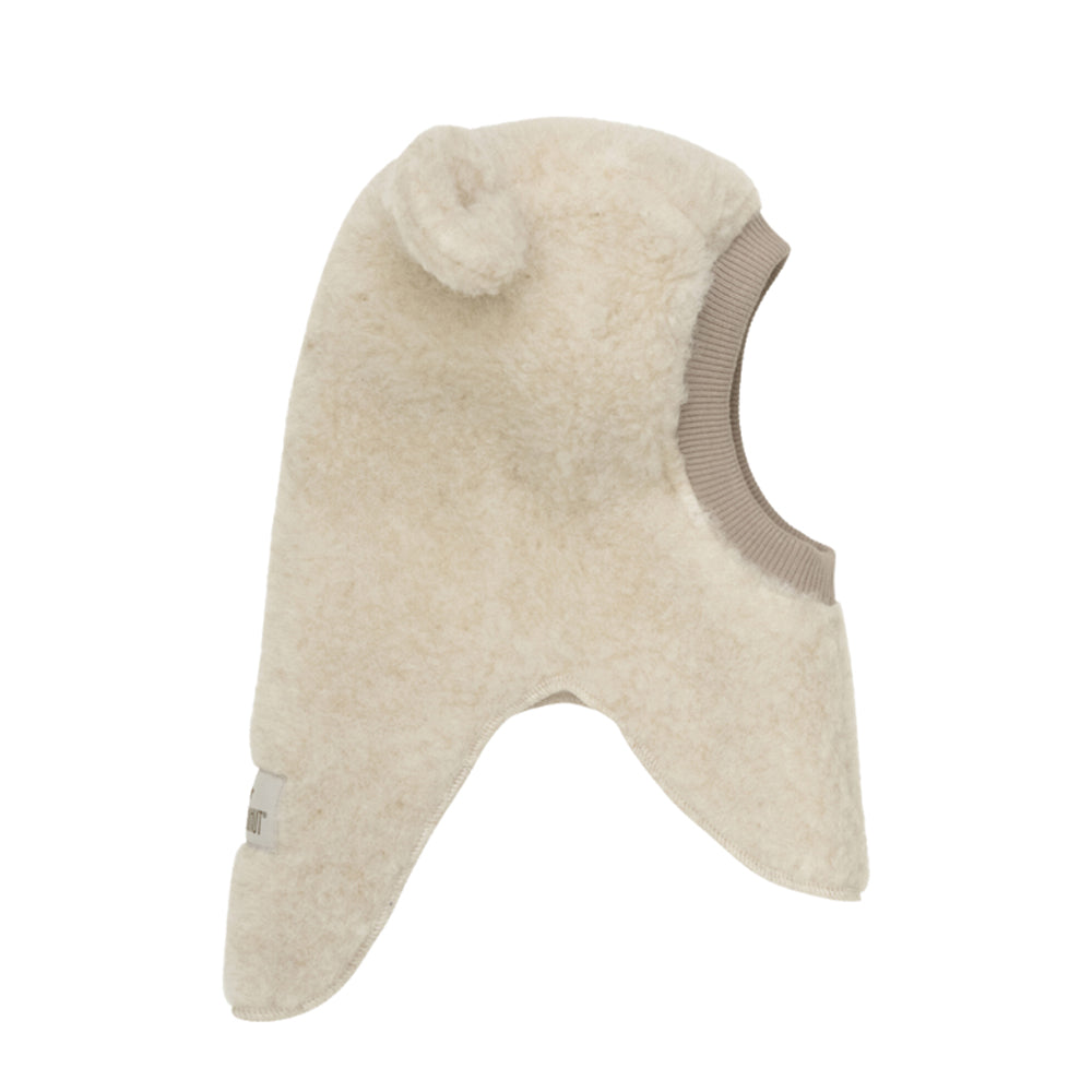 HUTTELiHUT - Balaclava ears teddy | wollen bivakmuts baby en kind