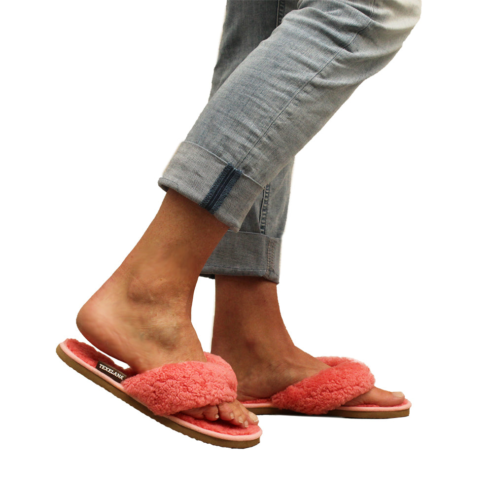 Texelana - Hawaii | sheepskin flip-flops